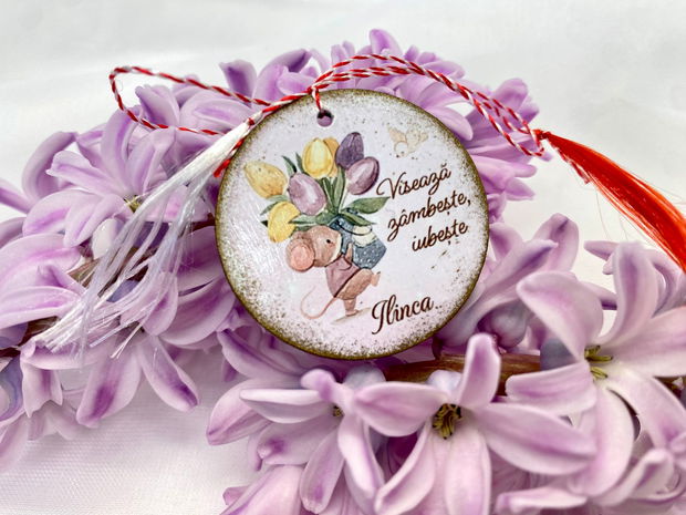 Martisor personalizat - Animalute iubibile