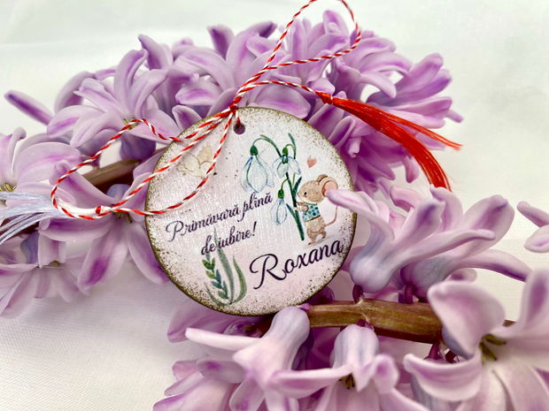 Martisor personalizat - Animalute iubibile