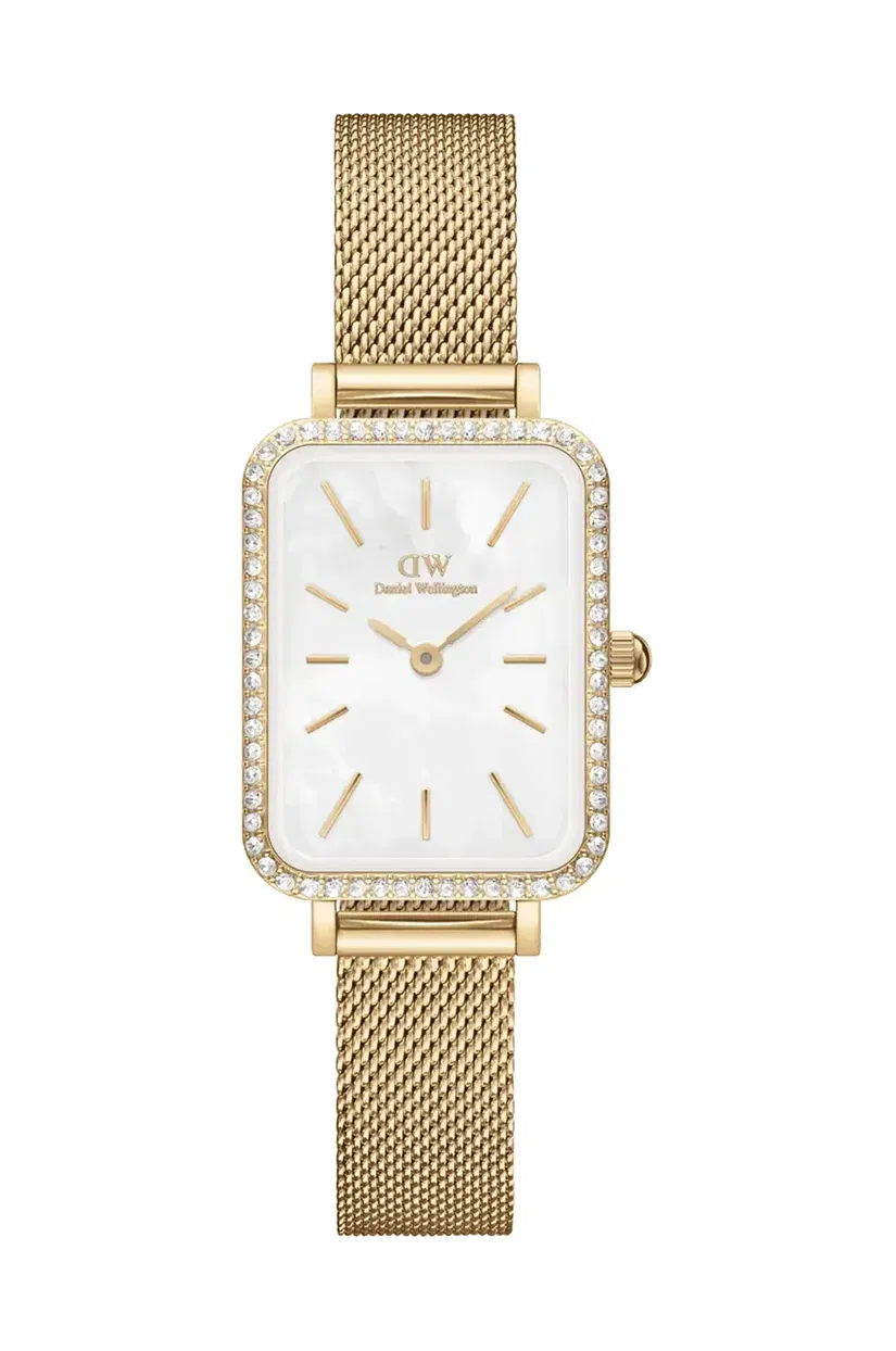 Daniel Wellington ceas Quadro Lumine Bezel Evergold 40 femei, culoarea auriu, DW00100668