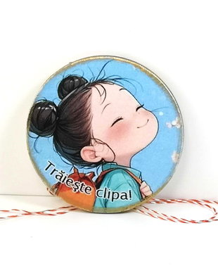 Martisor personalizat - magnet