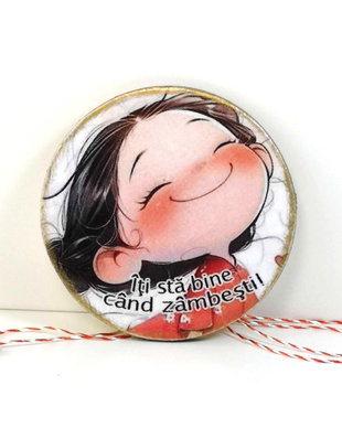 Magnet personalizat - martisor