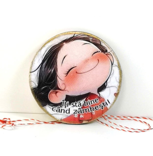 Magnet personalizat - martisor