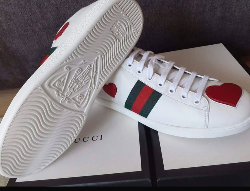 Gucci ace heart