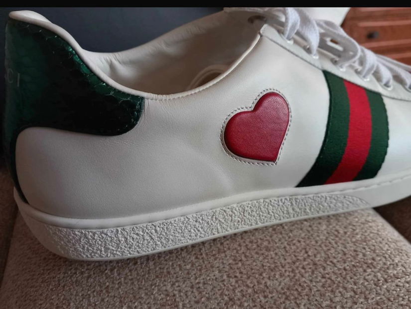 Gucci ace heart