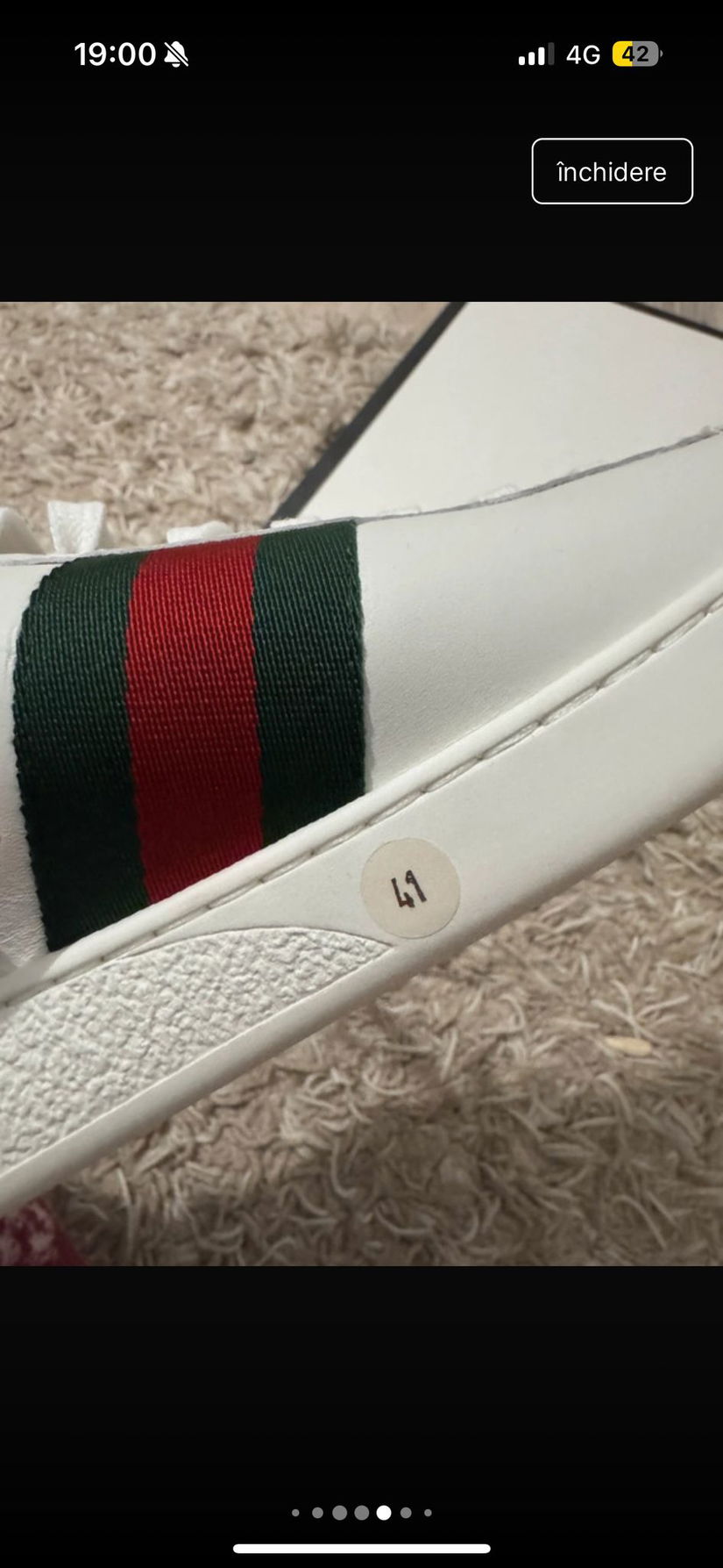 Gucci ace heart