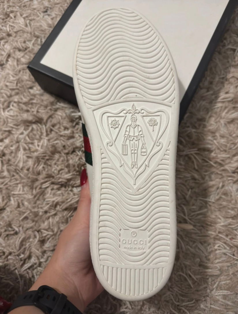 Gucci ace heart