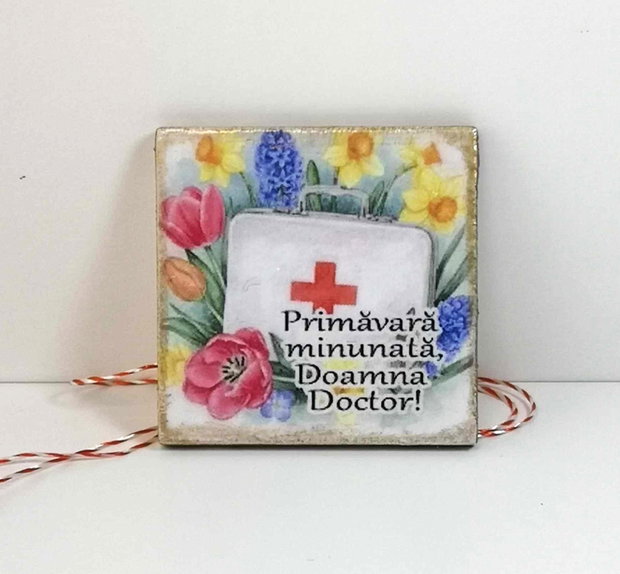 Martisor personalizat medic/ doctor