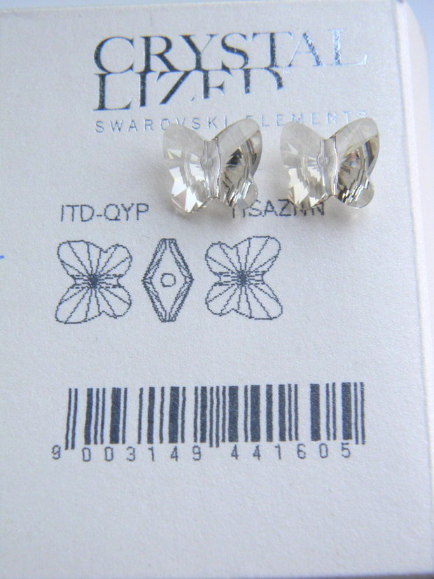 Margele Swarovski - fluture 12 mm - SSH