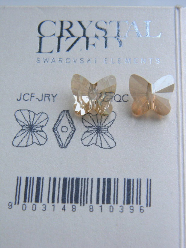Margele Swarovski - fluture 12 mm - GSH