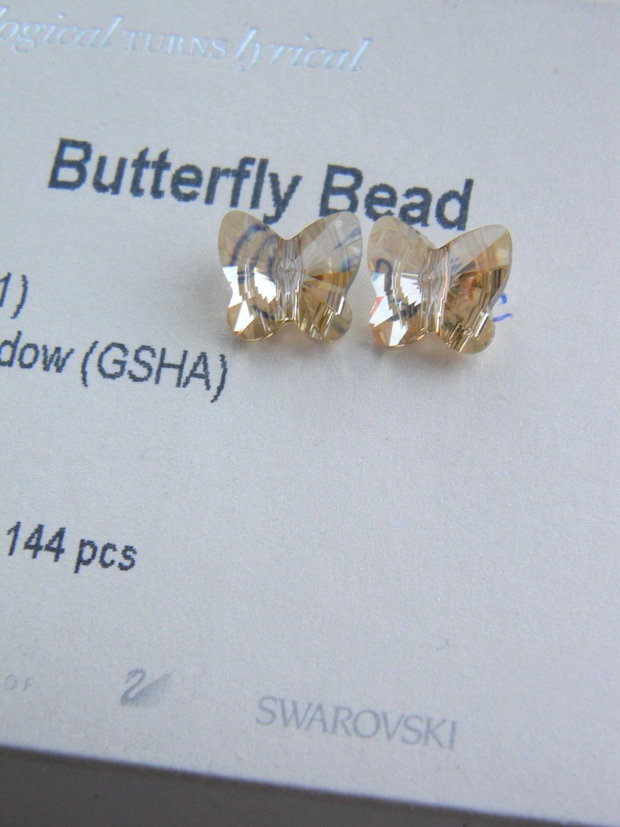 Margele Swarovski - fluture 12 mm - GSH