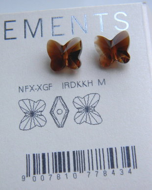 Margele Swarovski - fluture 12 mm - 722