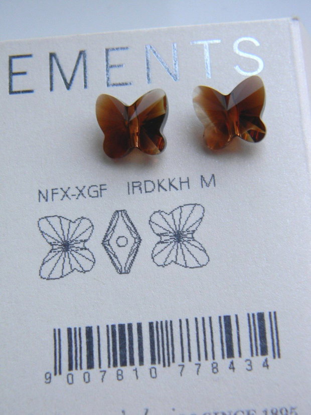 Margele Swarovski - fluture 12 mm - 722