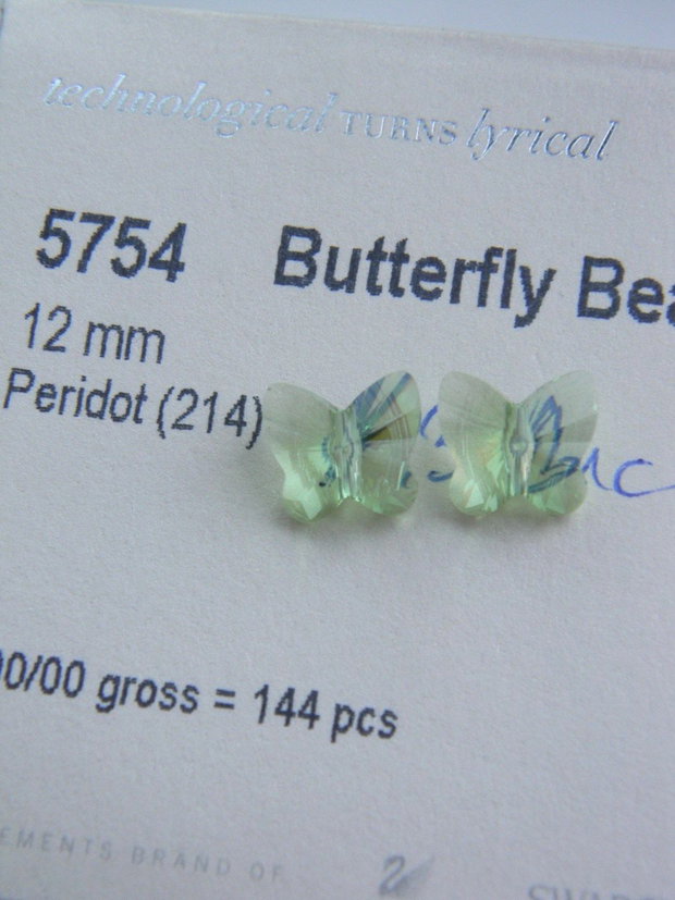 Margele Swarovski - fluture 12 mm - 214