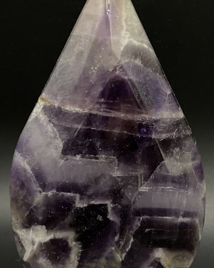 Ametist Dream (Chevron) - Sculptura piatra semipretioasa