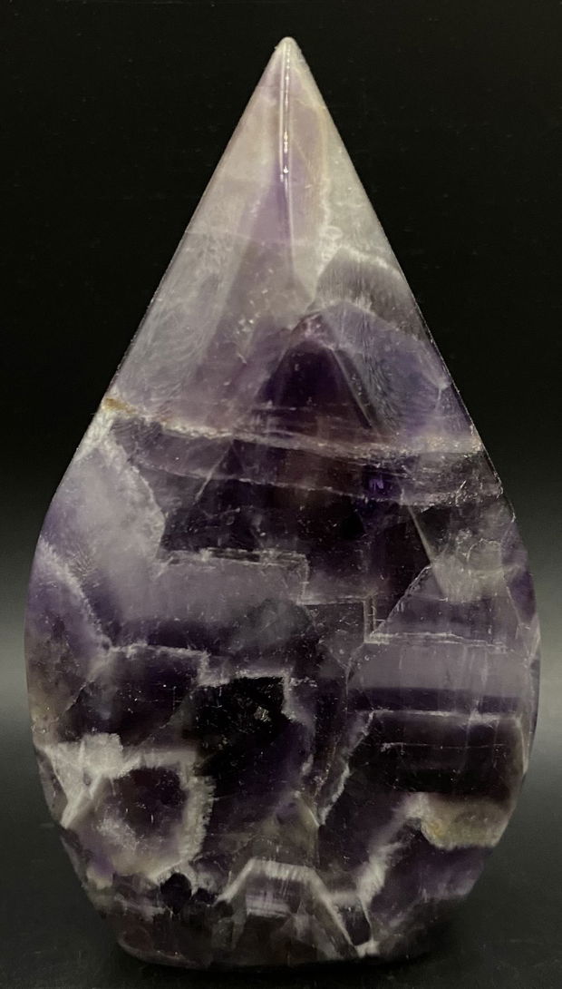 Ametist Dream (Chevron) - sculptura piatra semipretioasa