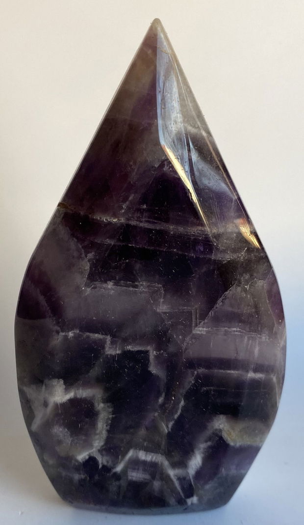 Ametist Dream (Chevron) - sculptura piatra semipretioasa