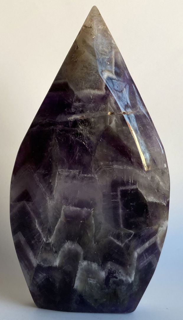 Ametist Dream (Chevron) - sculptura piatra semipretioasa