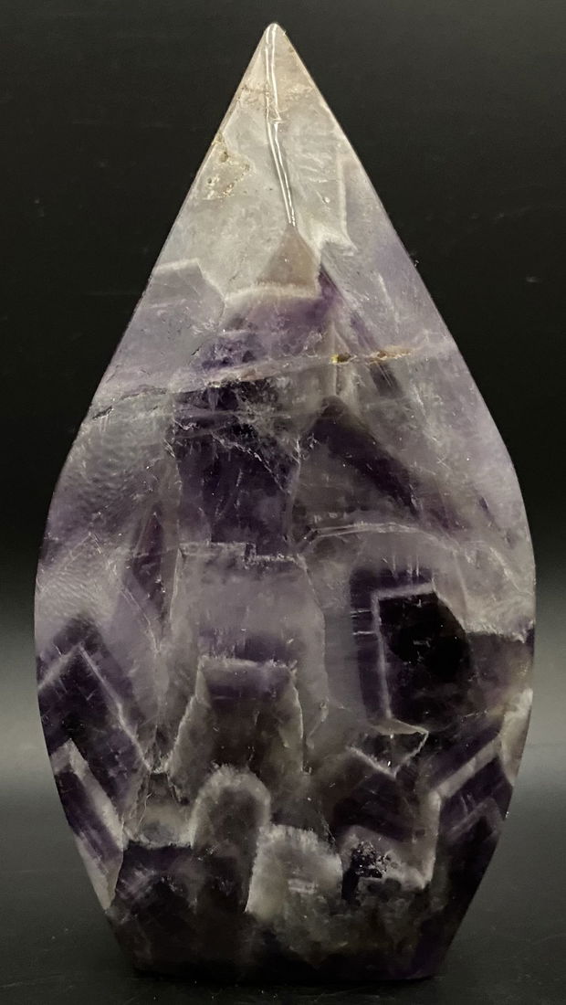Ametist Dream (Chevron) - sculptura piatra semipretioasa