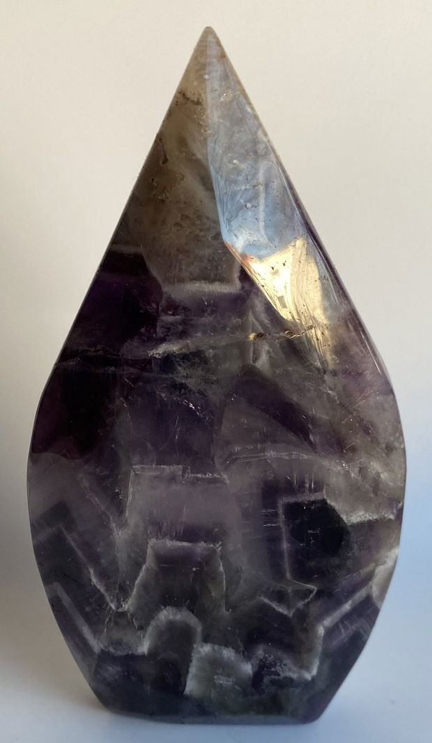 Ametist Dream (Chevron) - sculptura piatra semipretioasa