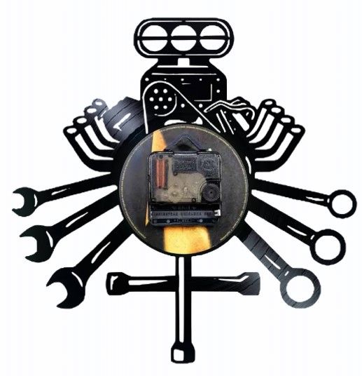 SERVICE AUTO-ceas de perete