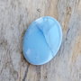 Cabochon opal albastru, 35x26 mm