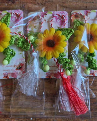 Martisor floarea soarelui