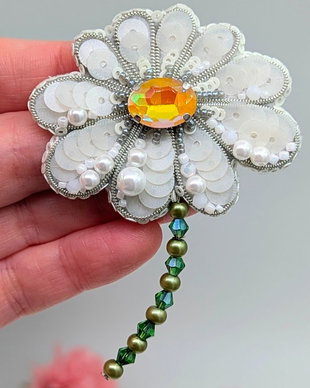 Rezervat Broșă Margaretă - Daisy Charm
