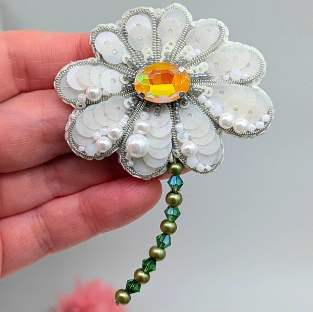 Rezervat Broșă Margaretă - Daisy Charm
