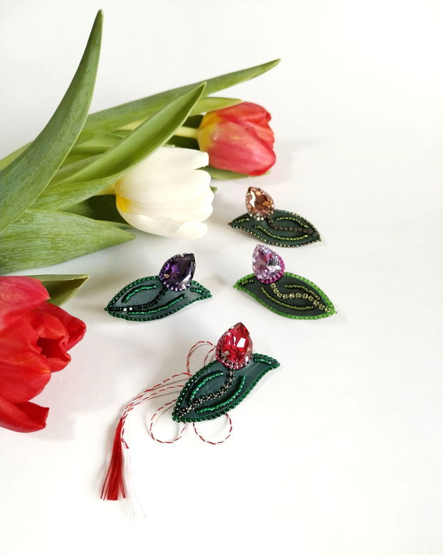 Brosa Martisor Lalea