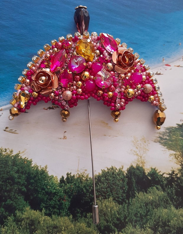 Mărțișor brosă  Umbrelă