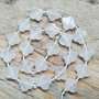 Margele cuart de stanca, 13x13 mm