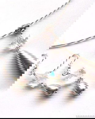 set cu perle de Mallorca si cristale 47861