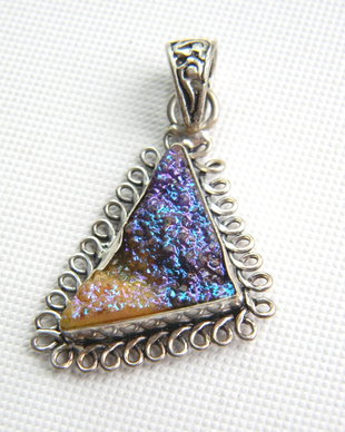 Pandantiv titanium druzy (C30)