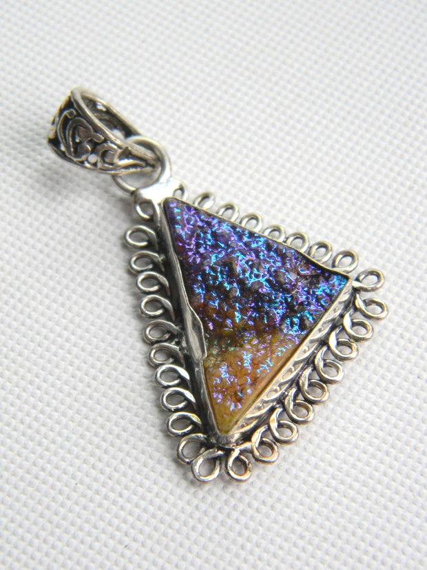 Pandantiv titanium druzy (C30)