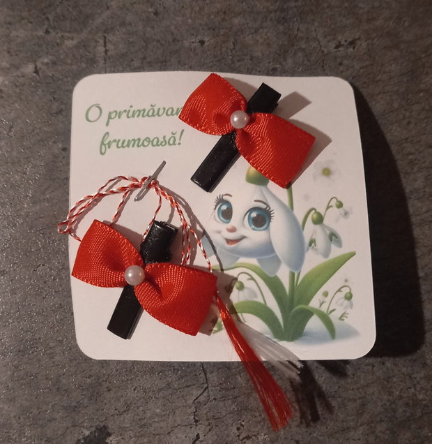 Set 2 clame par martisor