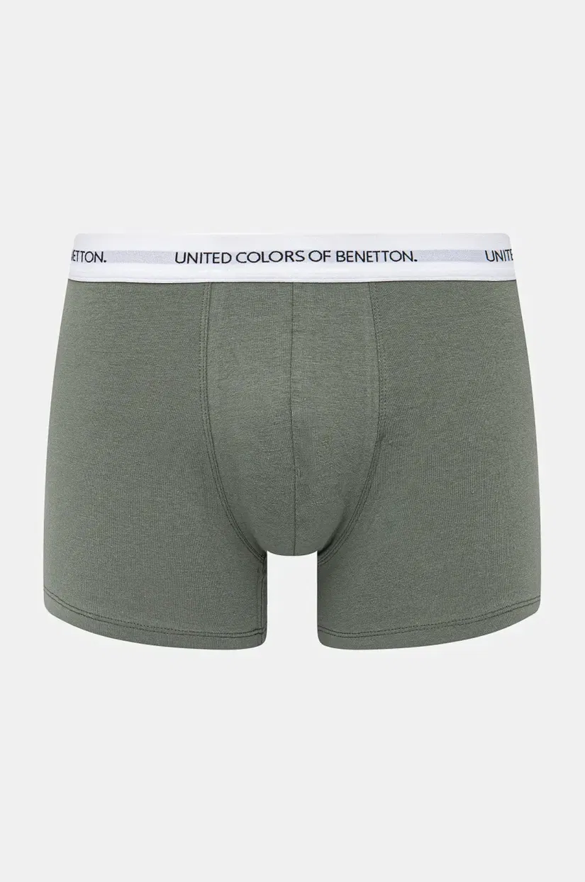 United Colors of Benetton boxeri barbati, culoarea verde