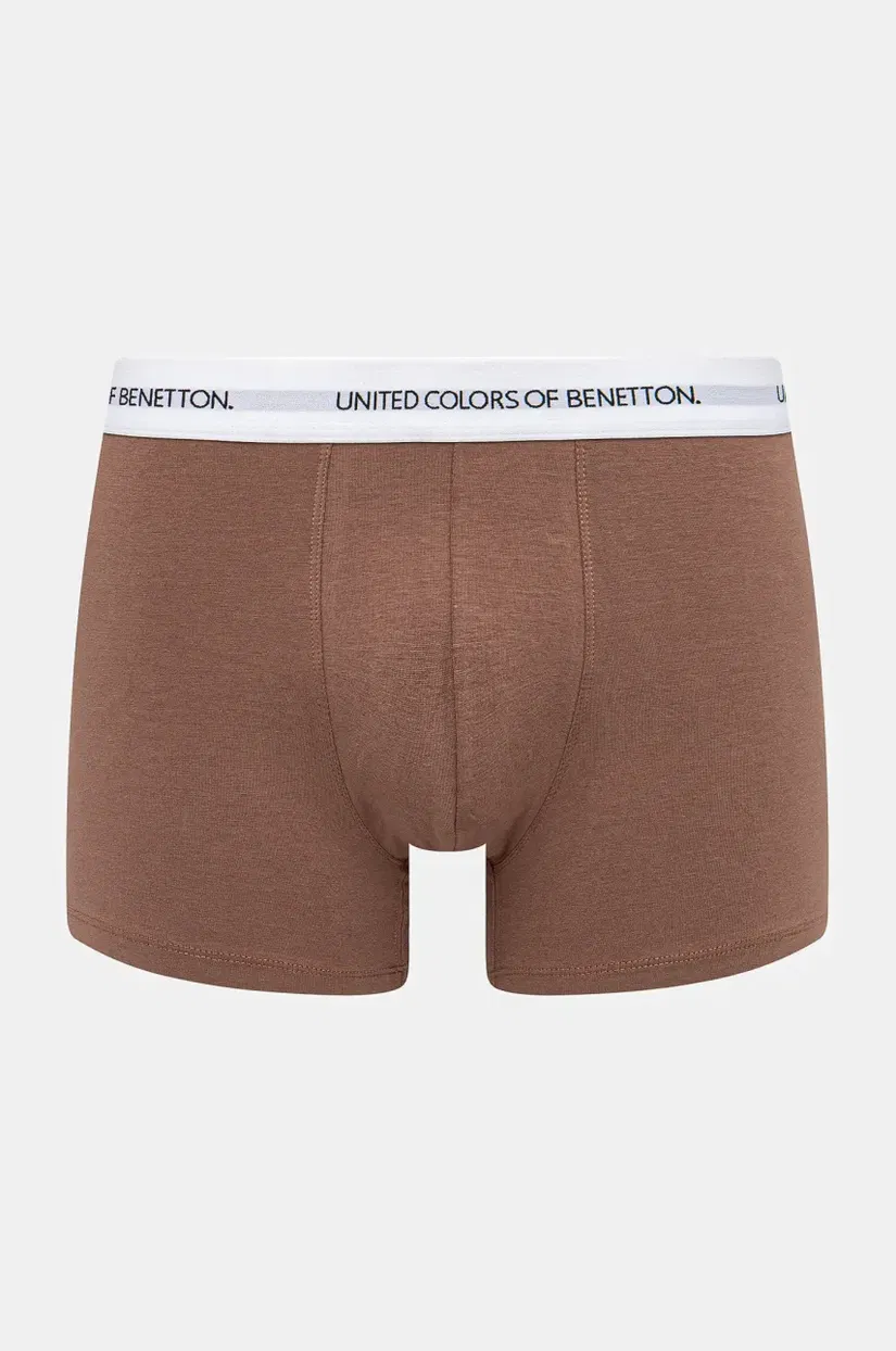 United Colors of Benetton boxeri barbati, culoarea maro