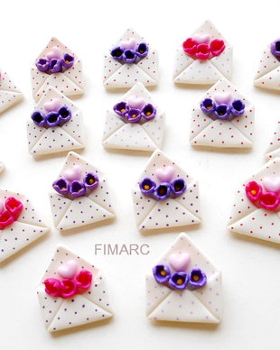 ''Lacramioare la plic''- martisoare brose