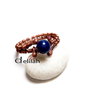 Inel lapis lazuli si cupru IN073