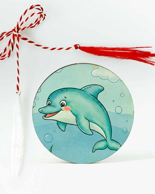 Martisor cu delfin