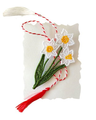 Martisor Narcisa Alba