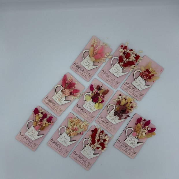 Tablou personalizat cu flori uscate