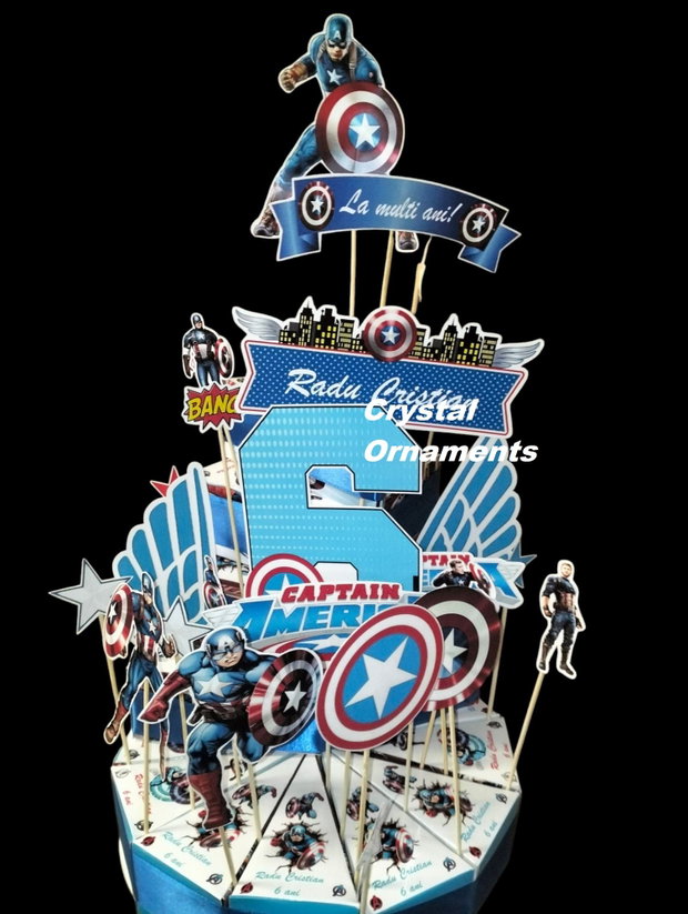 Cutie felie de tort / Cutie marturie / Captain America