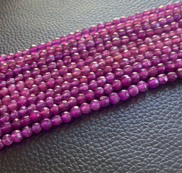 Agat sfere fatetate 4 mm - sirag