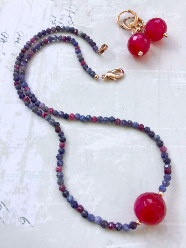 Colier CHOKER mix Rubin & Safir