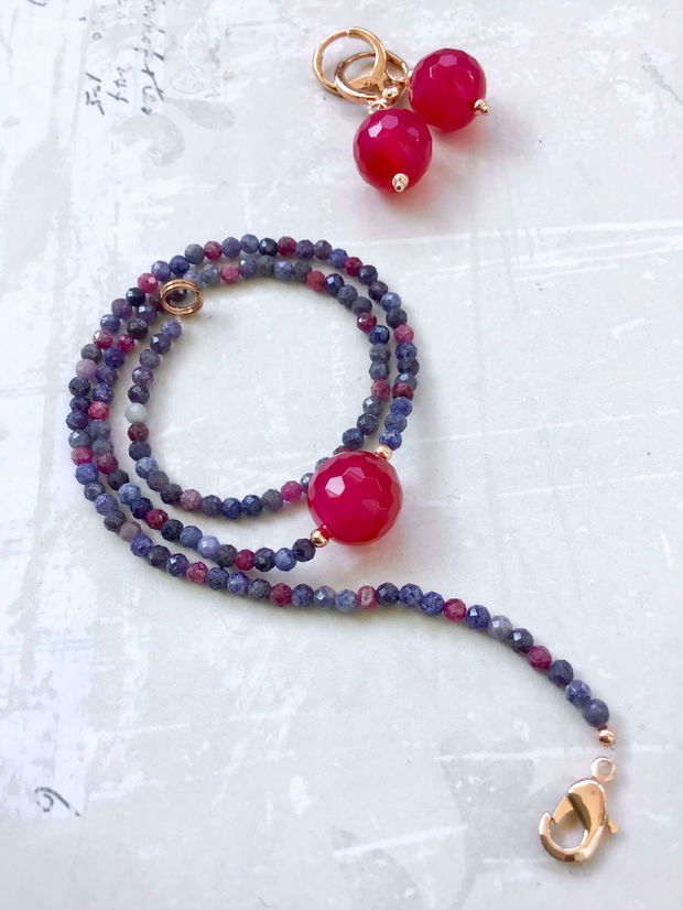 Colier CHOKER mix Rubin & Safir