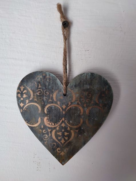 Decoratiune Handmade Inima cu Ingeras