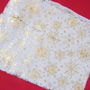 Cupon bumbac glitter Craciun
