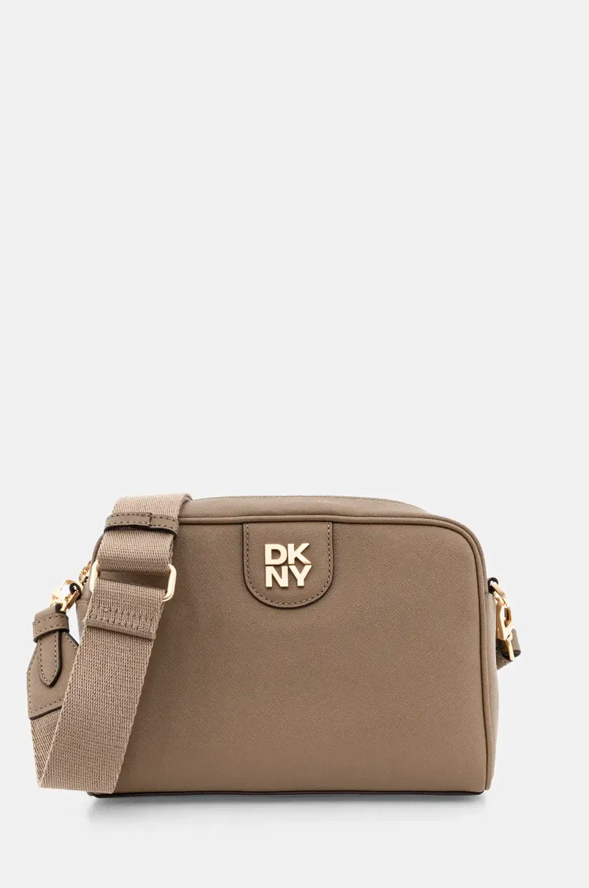 Dkny poseta de piele culoarea verde, R43EKV85