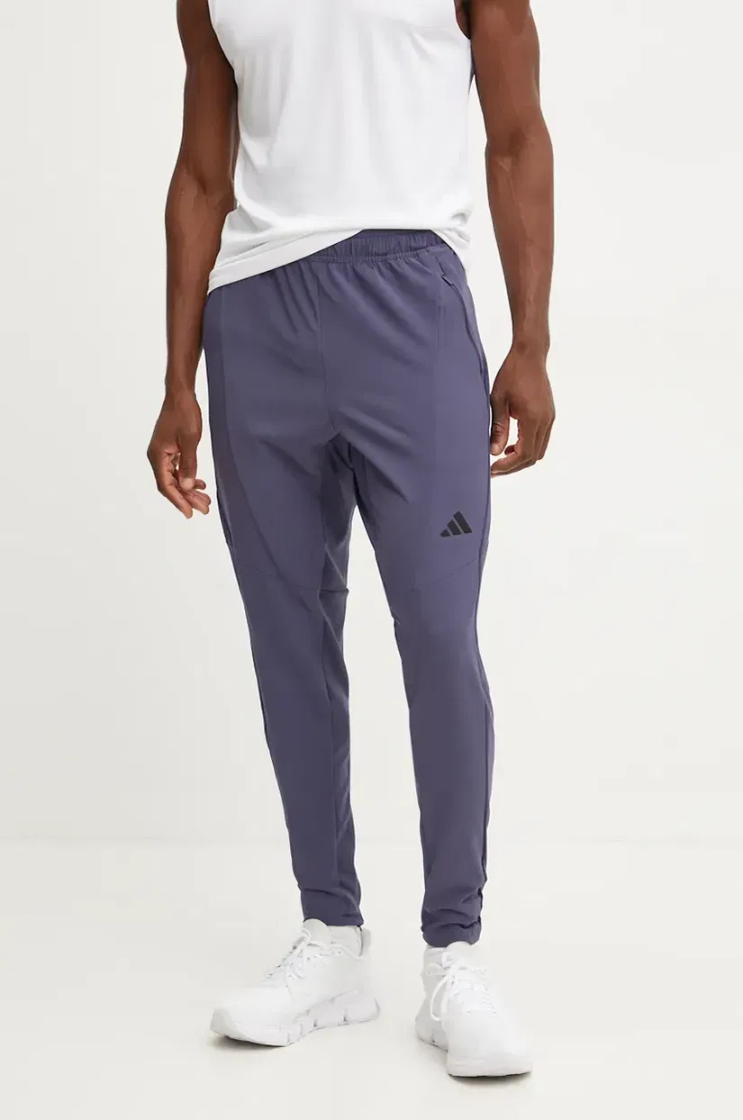 adidas Performance pantaloni de antrenament Designed for Training neted, IY1126